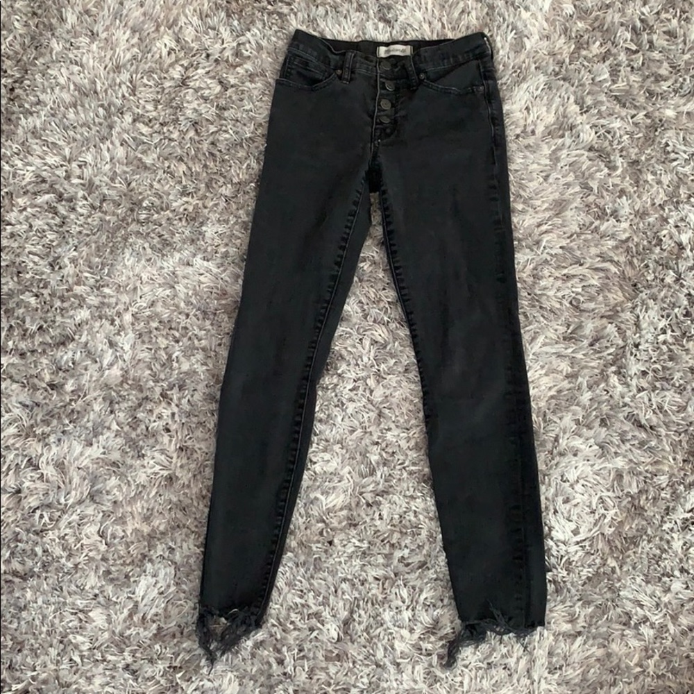 Black skinny jeans